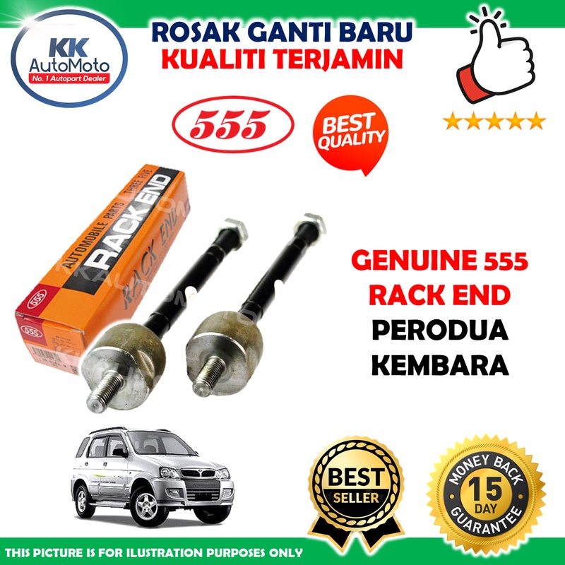 1 Pasang x 555 Sankei Japan - Perodua Kembara Rack End Set ( SR-3270 ...