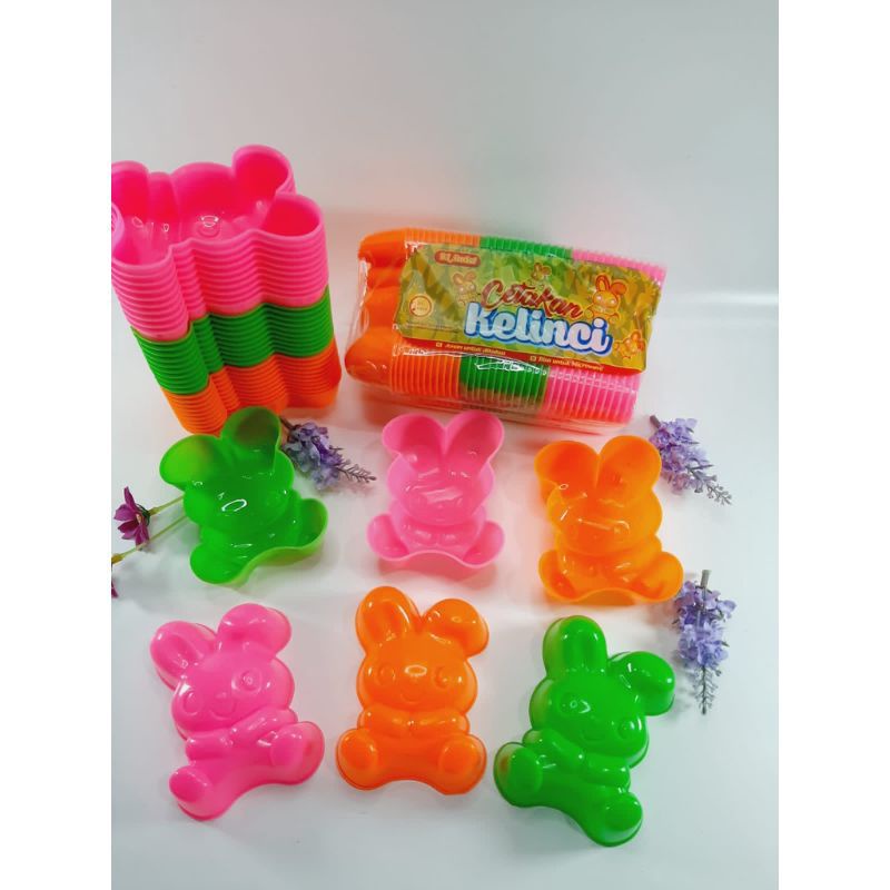 Agar Agar Mold/Pudding Mold /Jelly/Rabbit Plastic Mold/Rabbit Bento