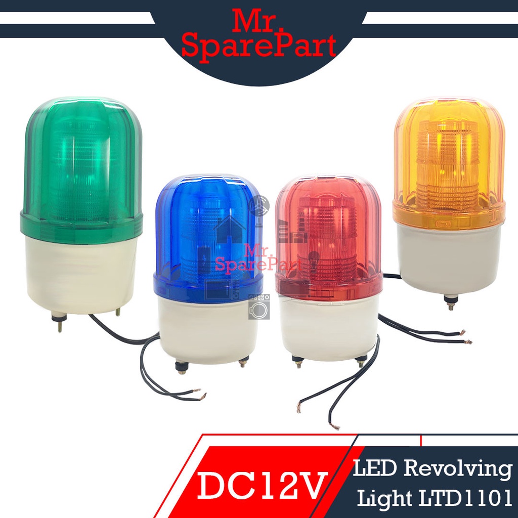 Bulb Revolving Light LTD1101 DC12V ( Magnet ) | Shopee Malaysia