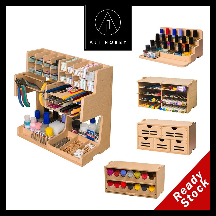 DIY Multipurpose Hobby Tools Rack / Wooden Hobby Tools Rack /Hobby