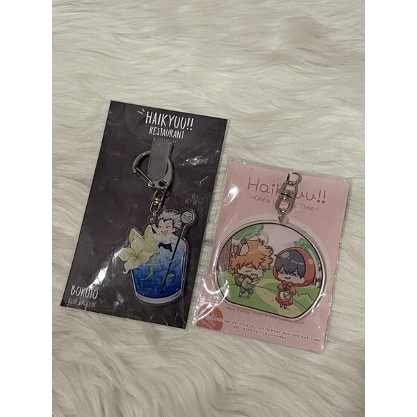 GANTUNGAN Haikyuu keychain fanart [By Kurameltea Design& Kikara ...