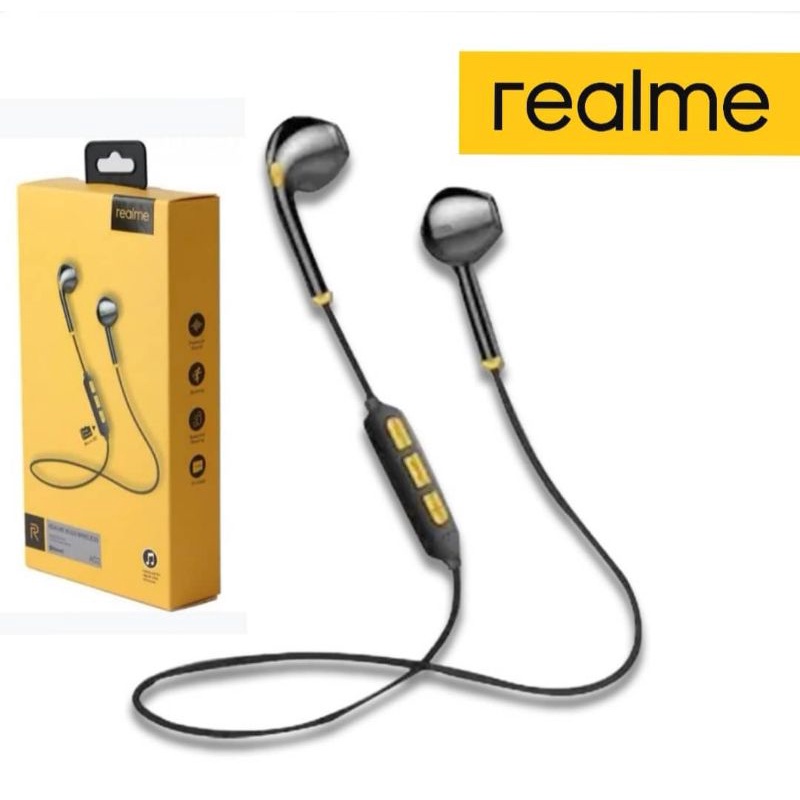 Realme C35 6 7 8 Pro Buds A02 Bluetooth Stereo Earphone Can Insert SD Card Volume Control High Definition Sound Quality