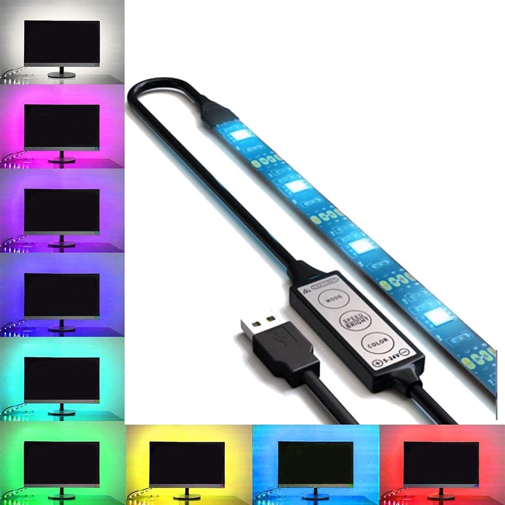 LED TV Backlights, RGB LED Strip Lights,USB Multi-Colour LED Light ...