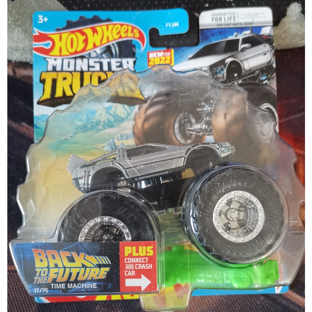 HOTWHEELS MONSTER TRUCKS SERIES HARD TO FIND BACK TO THE FUTURE ...