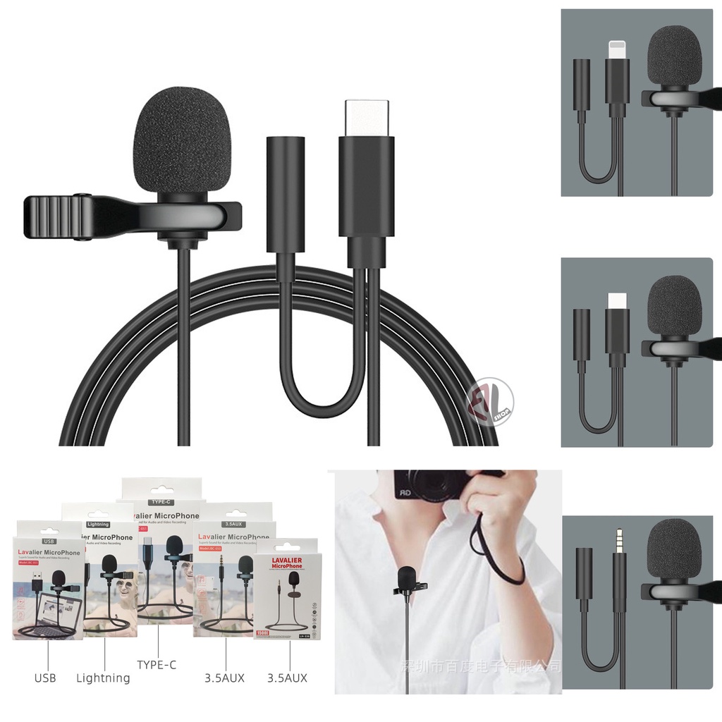 Mini Microphone Usb /Type-C/3.5mm Interface Devices Omnidirectional ...