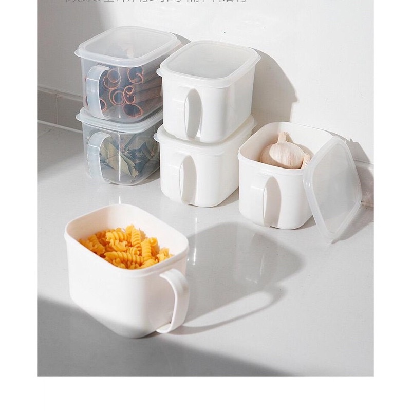 PUTIH White Kitchen Spice Container / Container | Shopee Malaysia