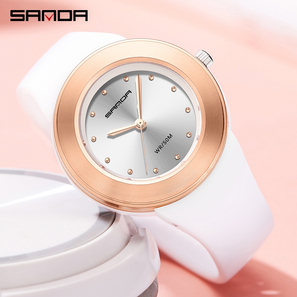Sanda New Explosive Simple Neutral Wind Quartz Watch Casual Sports
