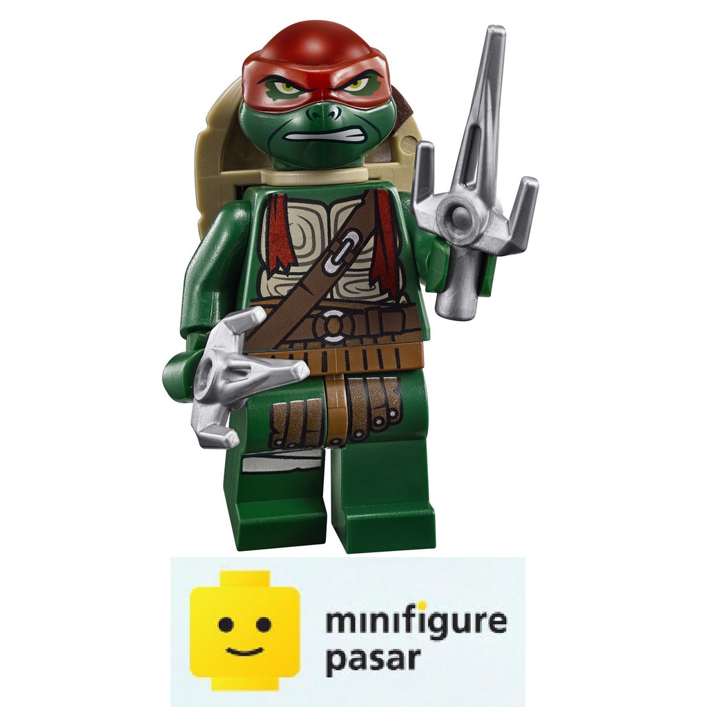 tnt045 Lego Teenage Mutant Ninja Turtles 79116 - Raphael Minifigure w ...