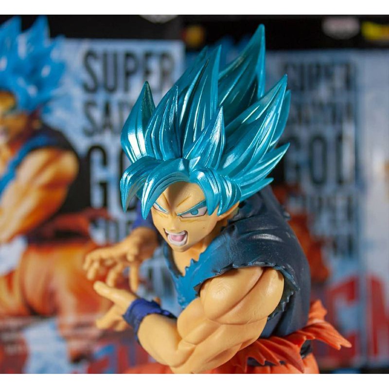 Figurine Banpresto Dragon Ball Super – Son Goku Blue Maximatic II – Occasion Sous Blister