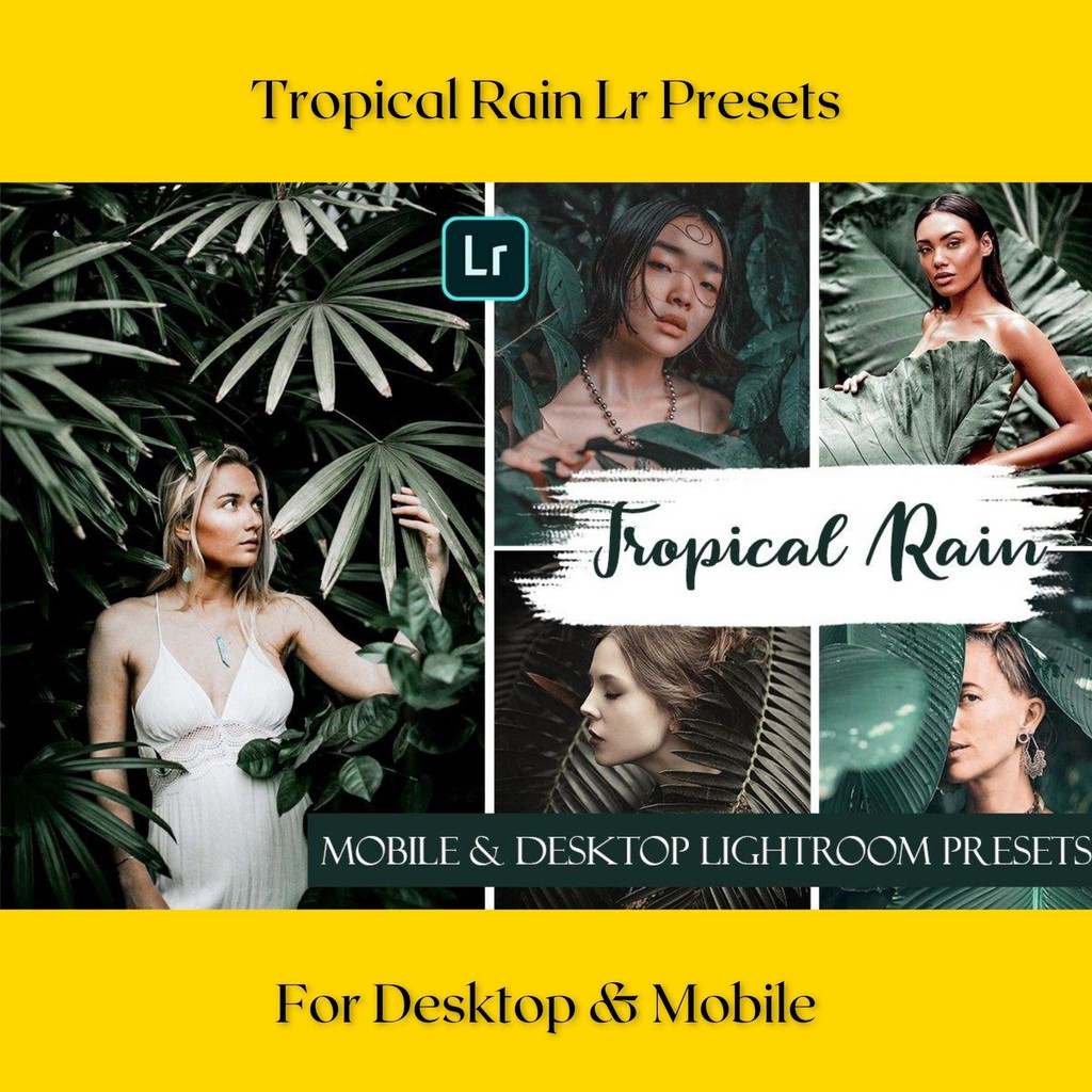 [Lightroom Preset] Tropical Rain (desktop&mobile) | Shopee Malaysia