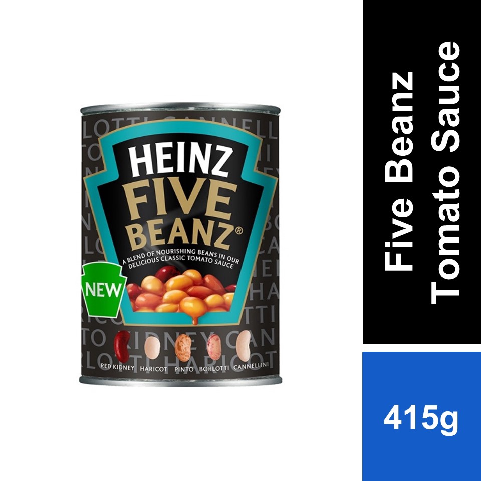 Heinz Five Beanz Tomato Sauce 415g | Shopee Malaysia