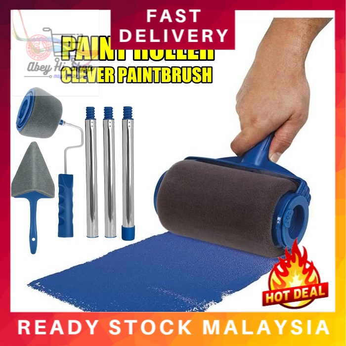 Paint Roller Brush Set With Liquid Filling Wall Painting Brush Tools