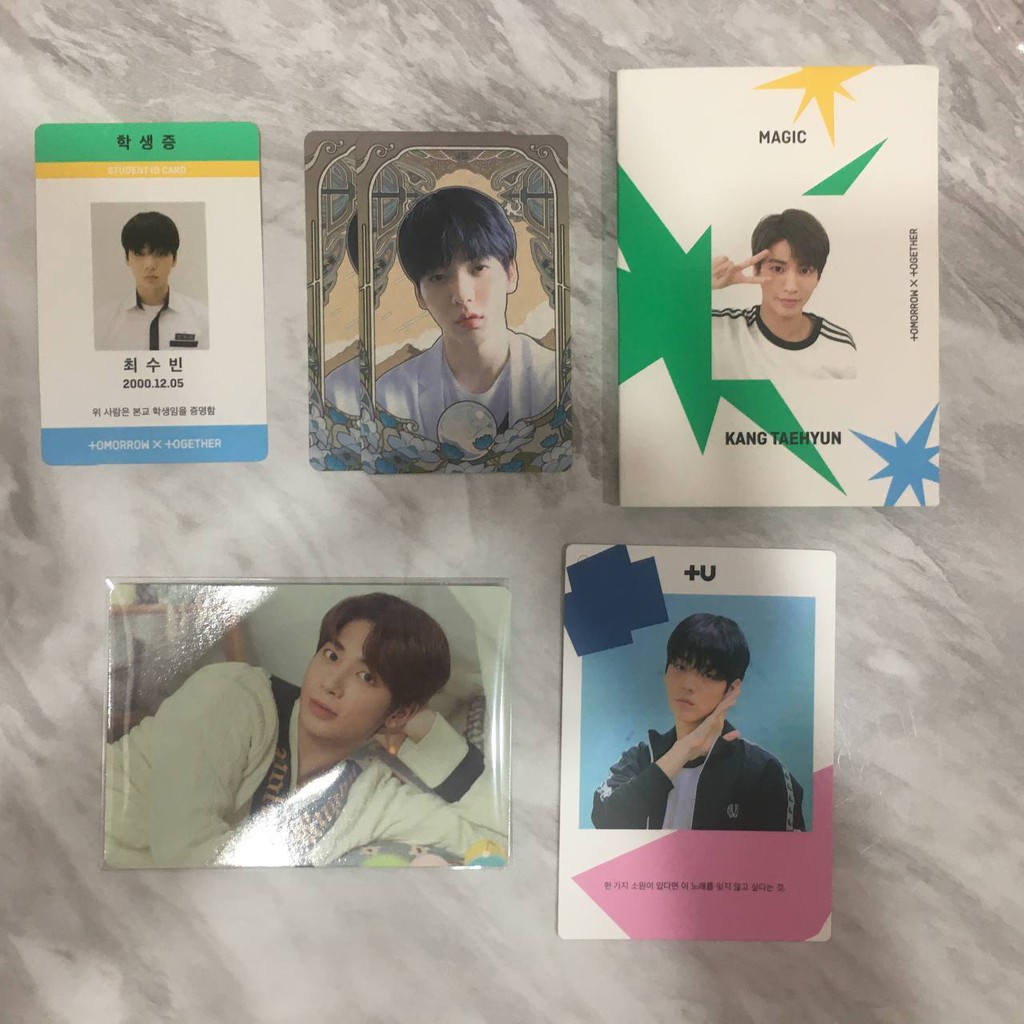 WTS TXT [ THE CHAOS CHAPTER: FREEZE ] Photocard | Shopee Malaysia