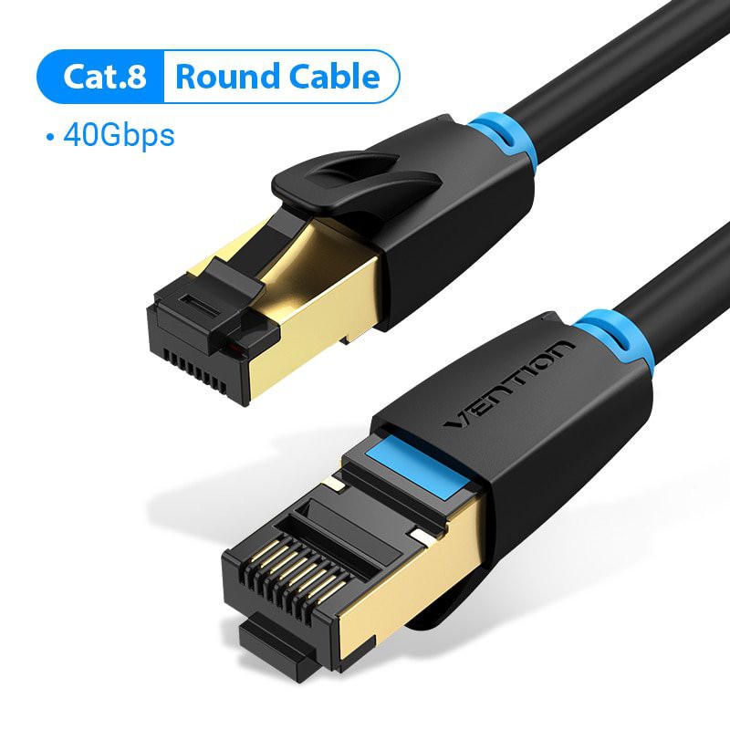 RECCI Cat8 Ethernet Cable SSTP 40Gbps Super Speed Cat 8 RJ45 Network ...
