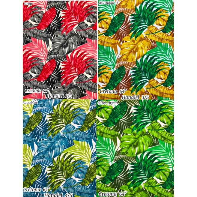 TELA CRETONA SOLD PER YARD/Hanalei design | Shopee Malaysia