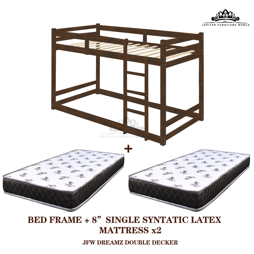 JUPITER FURNITURE WORLD [JFWTWISTY DOUBLE DECKER] BUNK BED/WOODEN