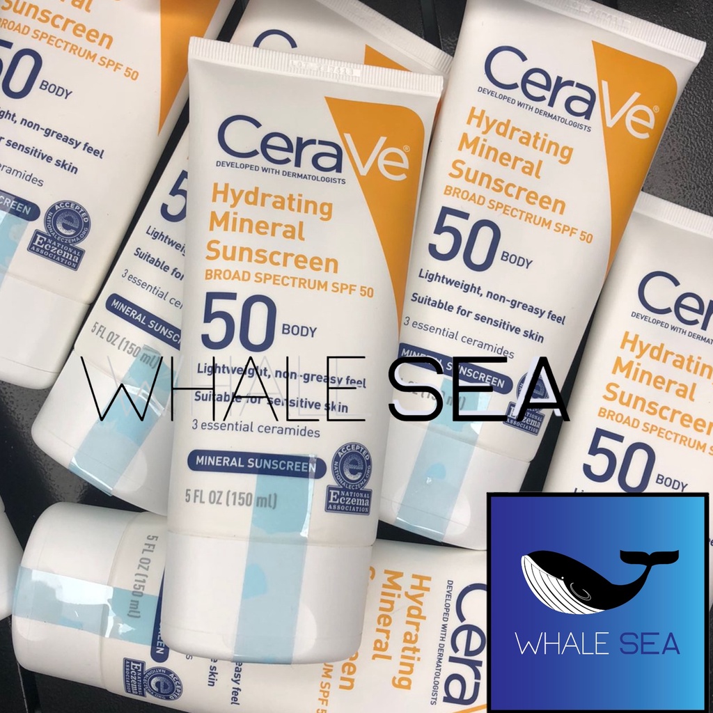 Hydrating Mineral Sunscreen SPF 50 Body Lotion (150ml) Shopee Malaysia