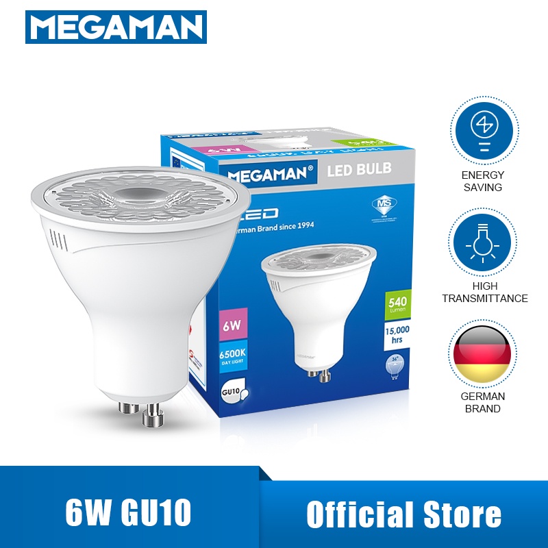 Megaman led gu10 sales