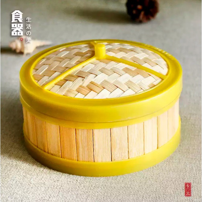 Dim Sum Bamboo Steamer Plastic / Bakul kukus pau / Dim Sum Basket ...