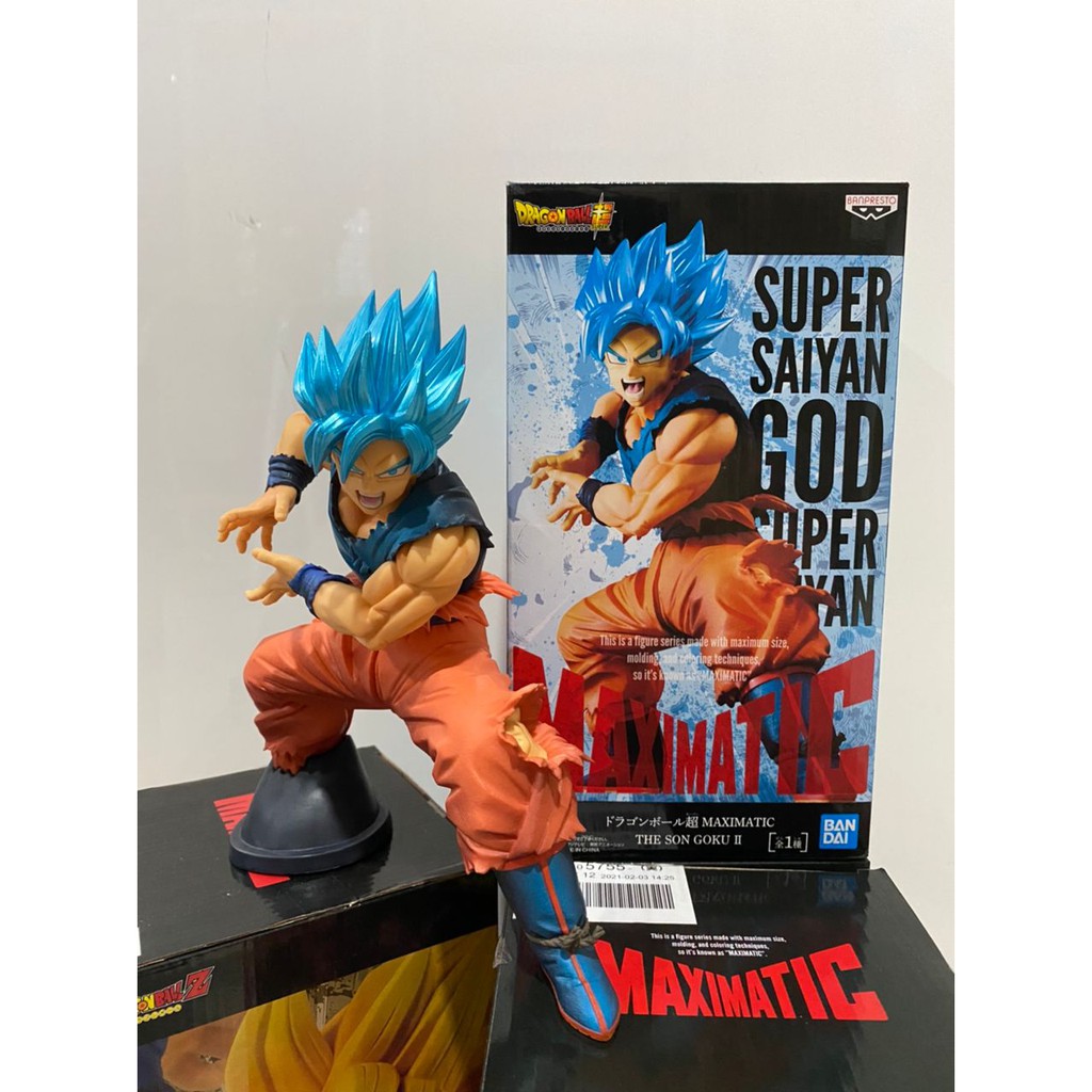 FIGURINE ANIME BANPRESTO Dragon Ball Super MAXIMATIC The Son Goku VI