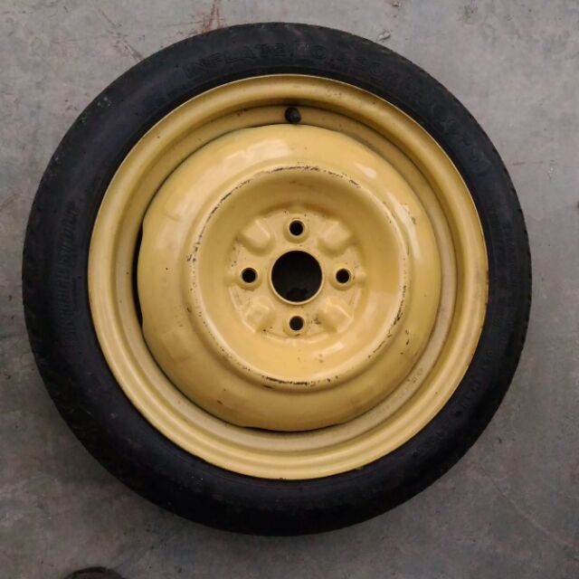 💢💢 Spare Tyre 14 15 16 inch 4 Hole Tayar Ganti Rim Honda Toyota Kenari ...