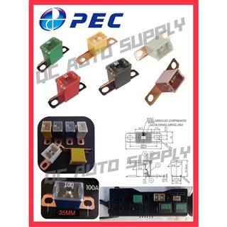 Pec Lpj – Fusible De Voiture 32v, Type De Connexion, 20a 30a 40a 50a 60a  80a 90a 100a 120a, Boîte Carrée Étanche, 1 Pièce - Fusibles - AliExpress