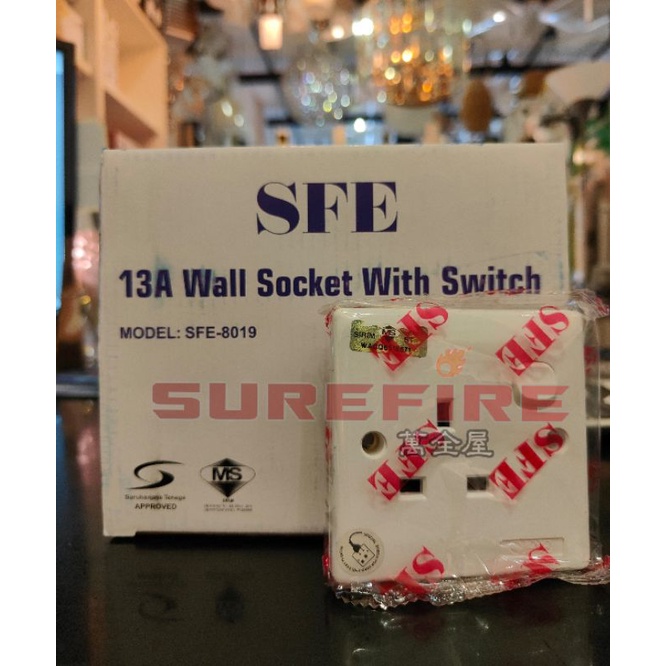 SFE 13A switch Socket | Shopee Malaysia