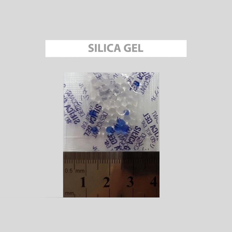 (100pcs) Plastic Silica Gel Food Grade Quality Silica Gel Absorb Moisture Food Dessicant