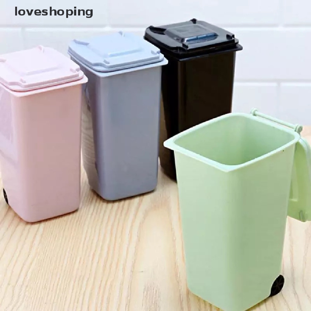 [loveshoping] Mini Desktop Cat Litter Trash Small Tabletop Trashbox ...