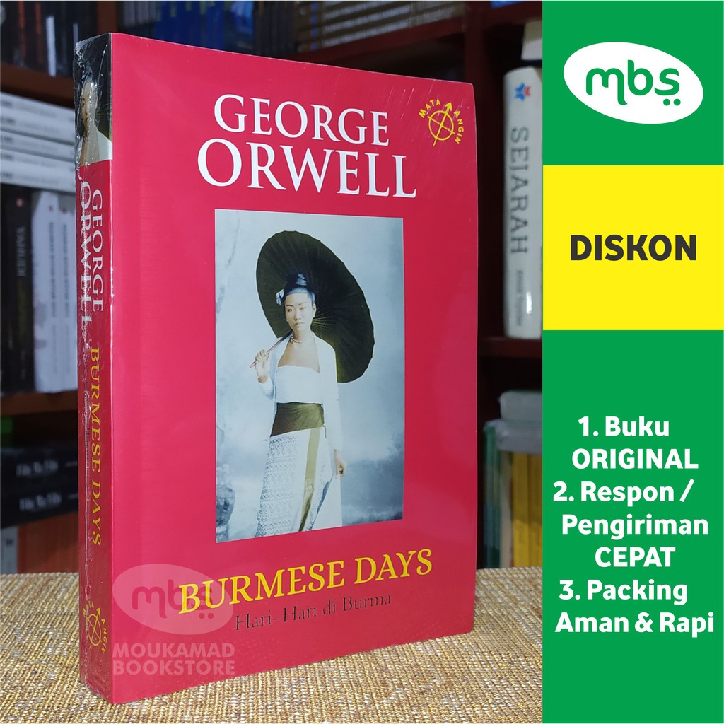 Burmese Days: Orwell, George: 9789355461681