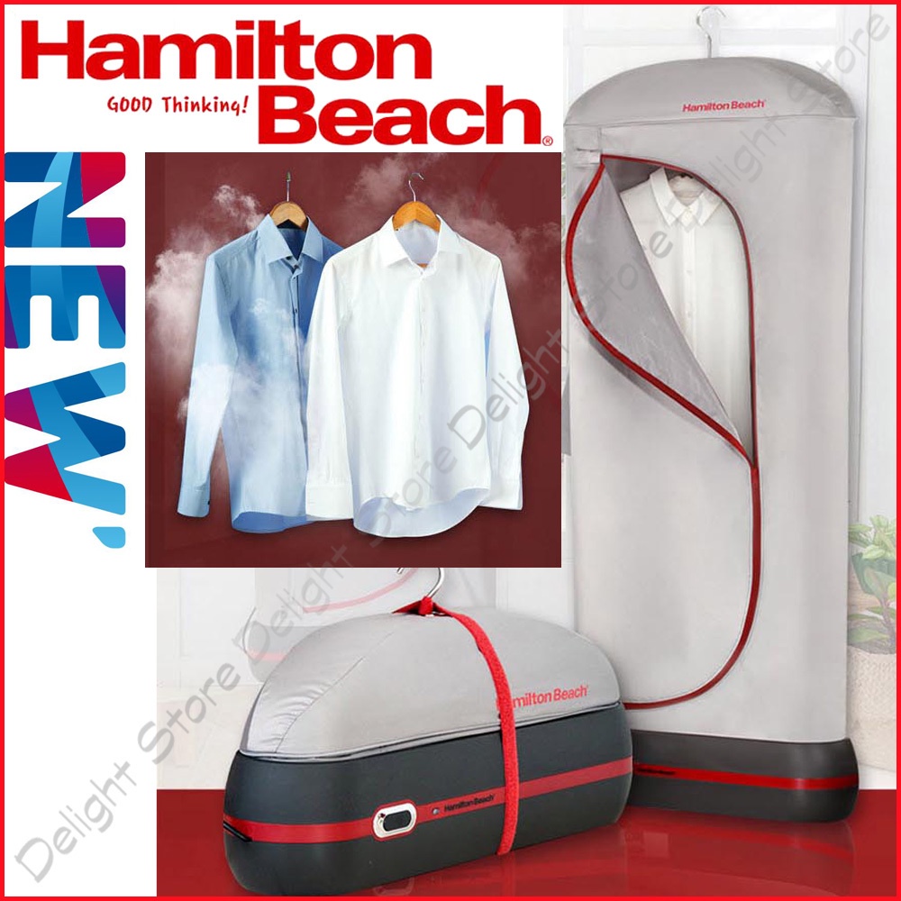Garment bag deals steamer