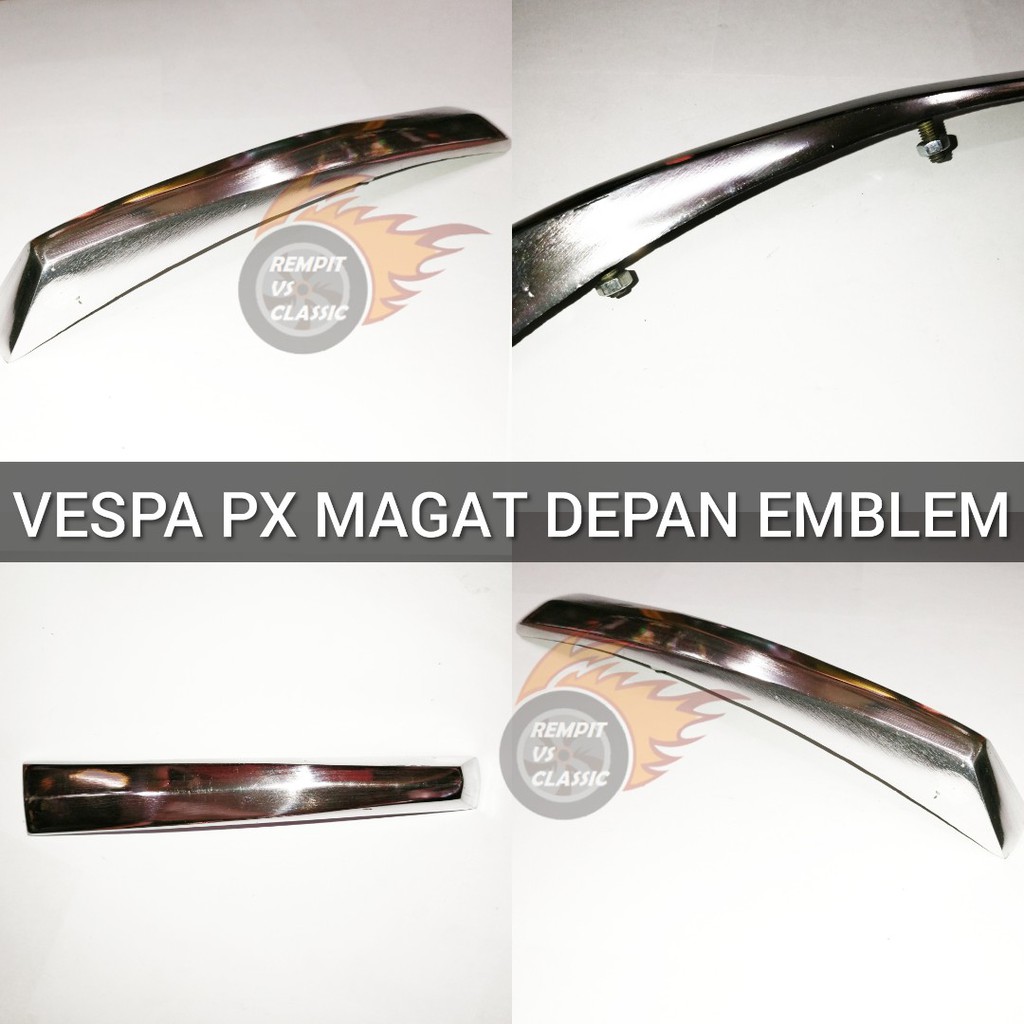 REMPIT Vespa Px Magat Depan Emblem | Shopee Malaysia