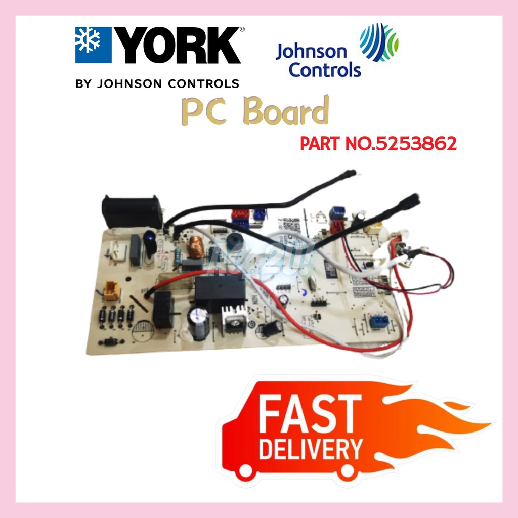 5253862 | YORK (JCI) WALL MOUNTED AIR CONDITIONER INDOOR PC BOARD 1.0HP ...