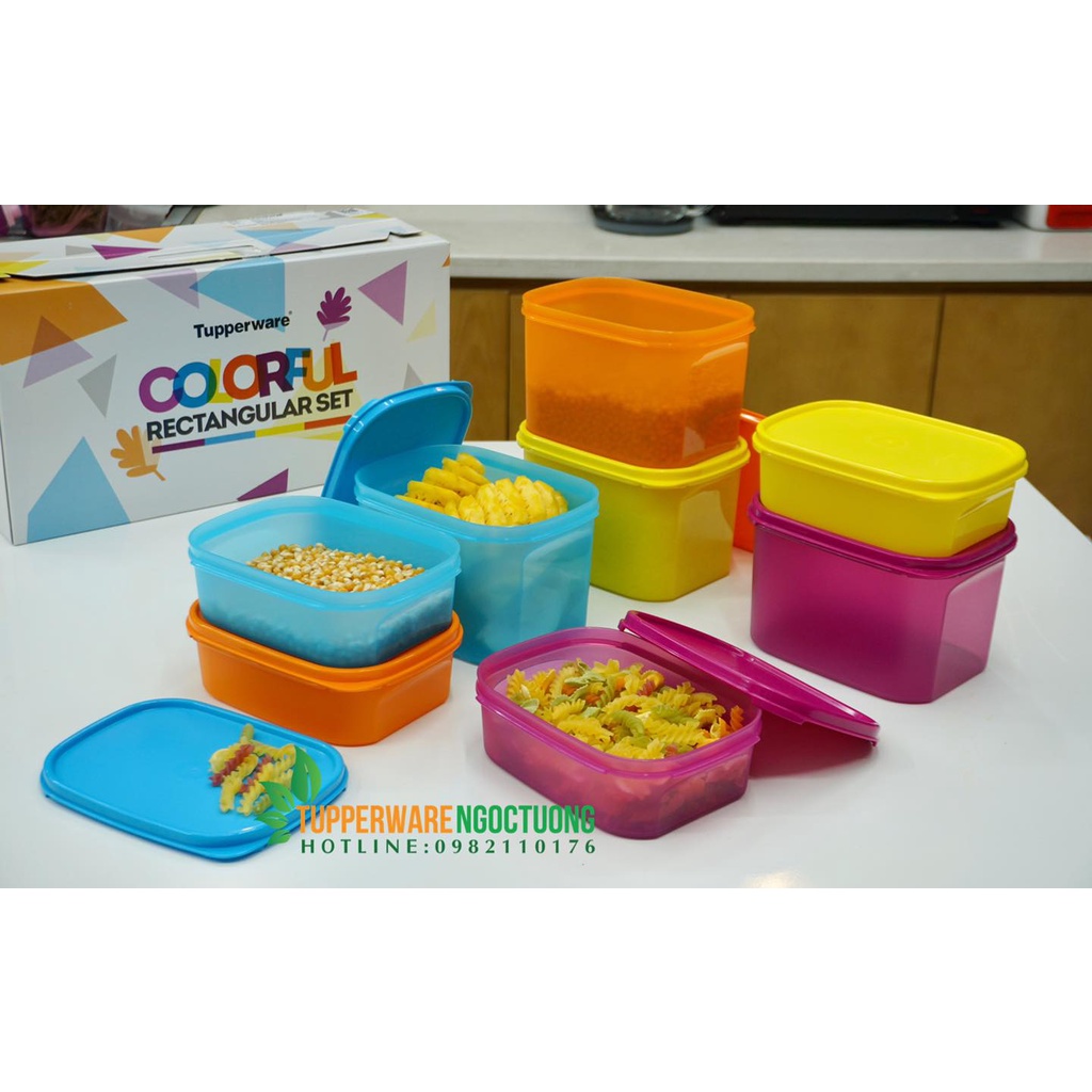 Colorful Rectangular Food Storage Box Retail | Shopee Malaysia