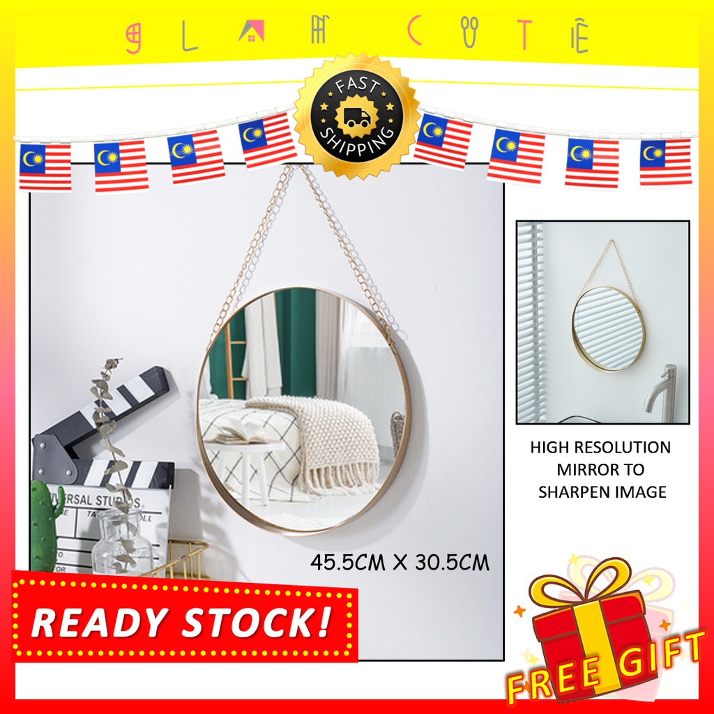 CERMIN DINDING BESAR MURAH DECO (READY STOK) / BIG LARGE WALL MIRROR ...