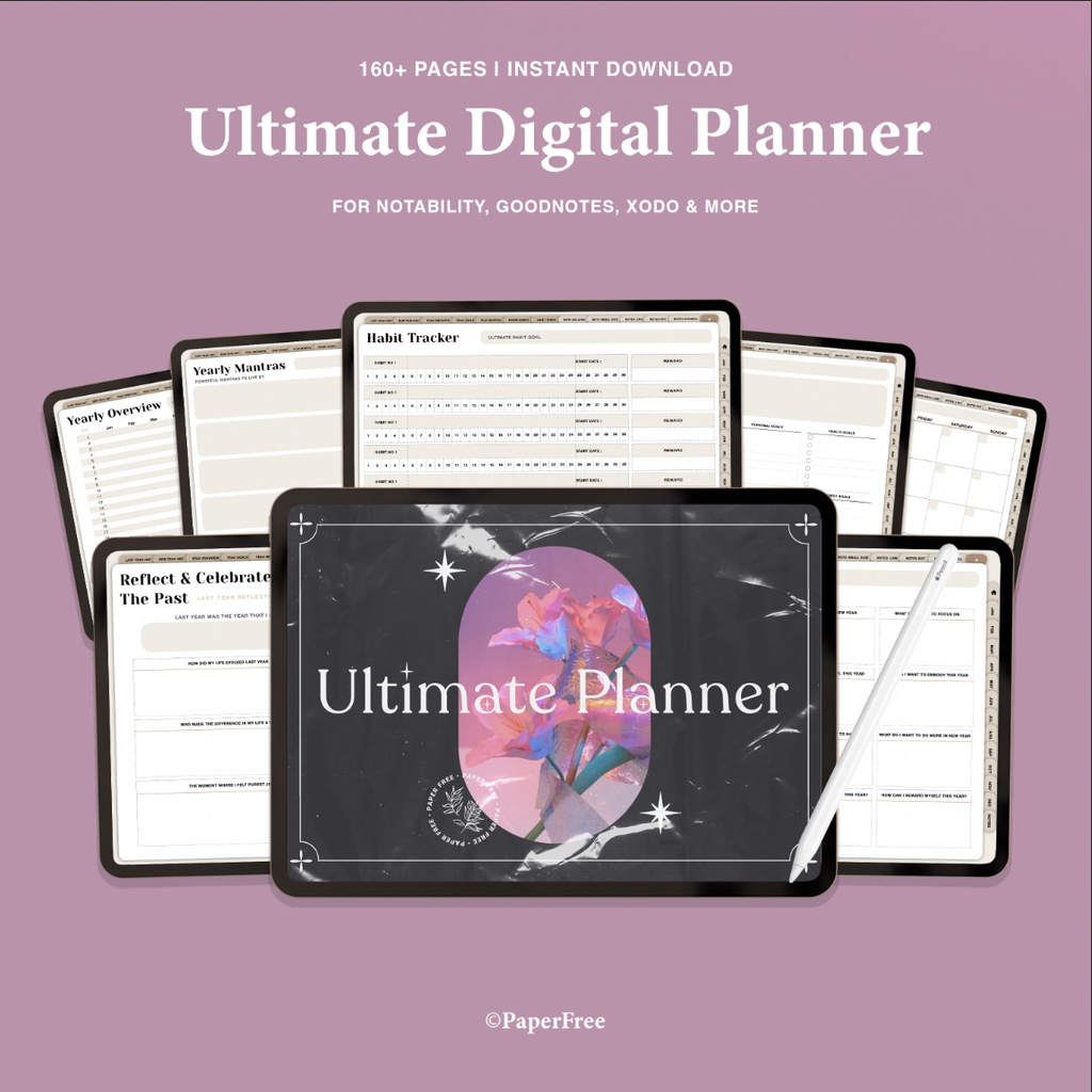 GoodNotes / Notability / Digital Ultimate Planner / PDF Digital Planner ...