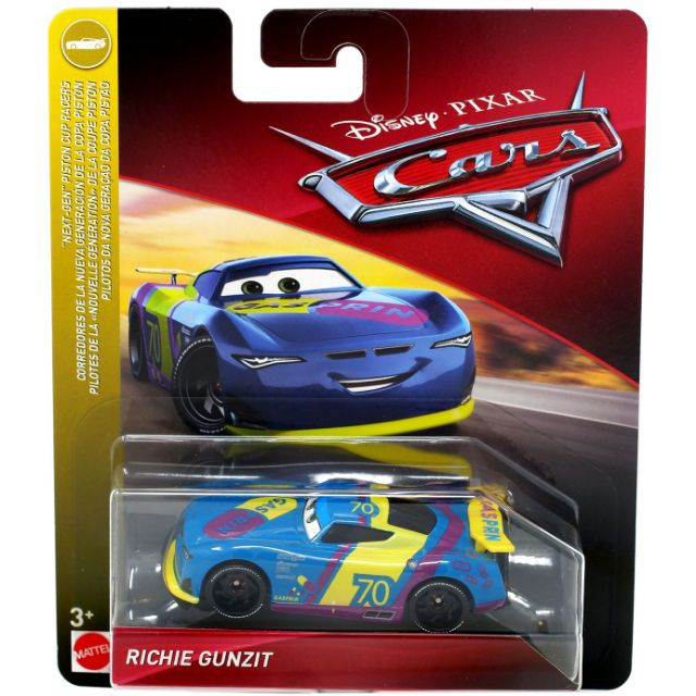 Disney / Pixar Cars Cars 3 Next Gen Piston Cup Racers Richie Gunzit ...