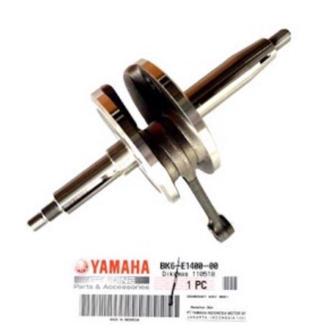 R155 VVA 2019 V3 YZF155 R15 CRANKSHAFT ASSY ORIGINAL100 YAMAHA BK6 E1400 00 CRANK LH RH WITH CON ROD CONNECTING Shopee Malaysia