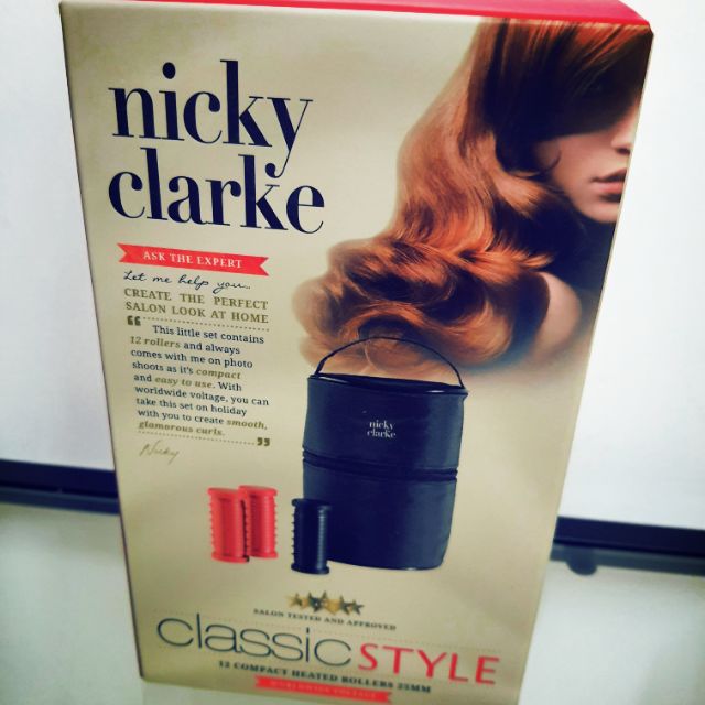 Nicky clarke desired heated rollers best sale