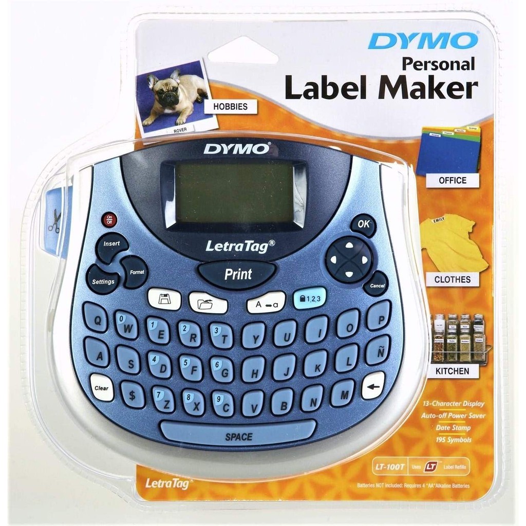 DYMO LetraTag LT100T Plus Handheld Personal Label Maker Shopee Malaysia