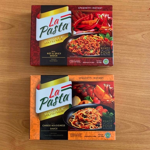 La Pasta Spaghetti Instant | Shopee Malaysia