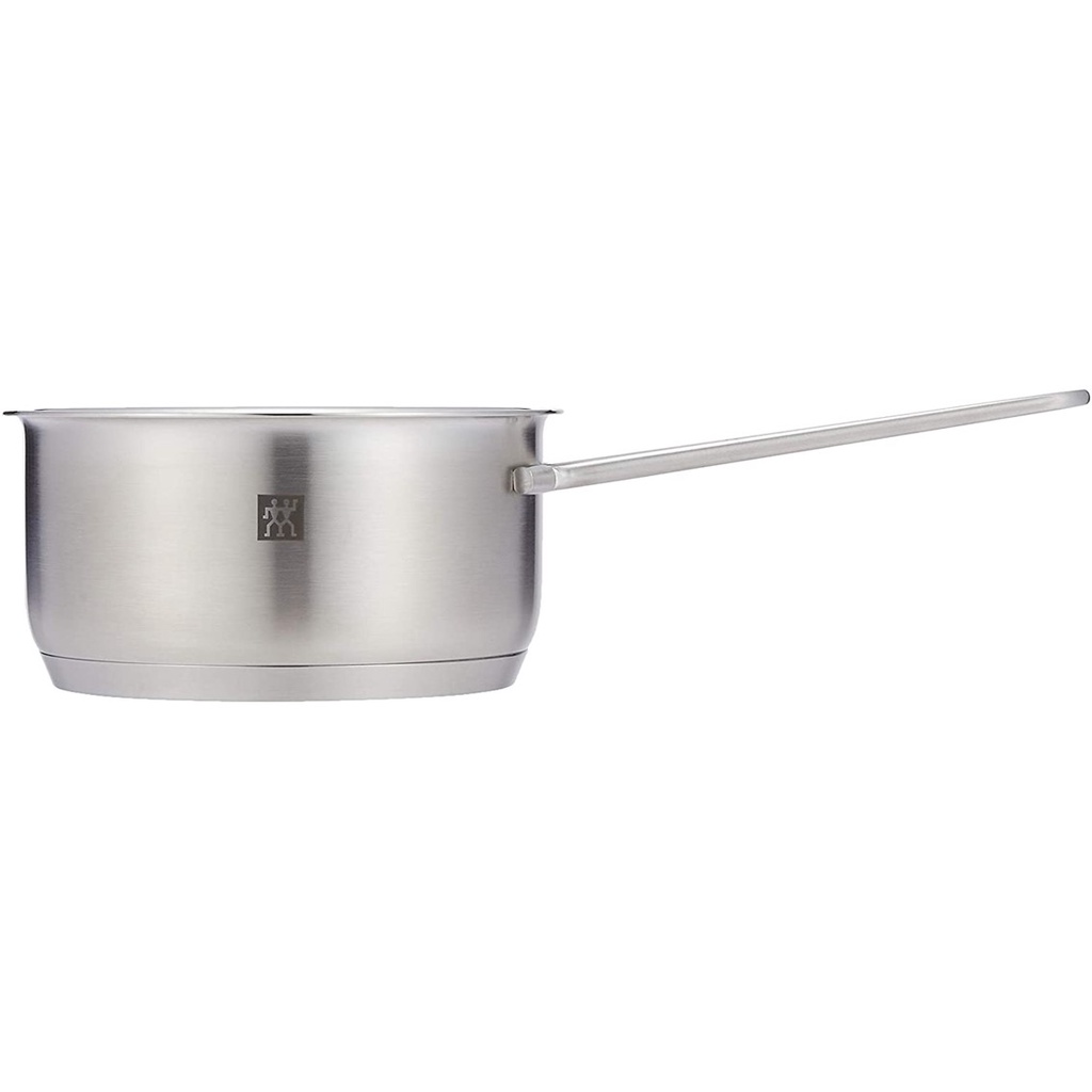 Gietijzeren ronde steelpan zonder deksel in Kersenrood 22cm 2,6l