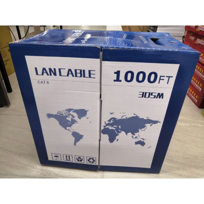 305M/R CAT6 UTP Network LAN Cable ( Box ) Shopee Malaysia