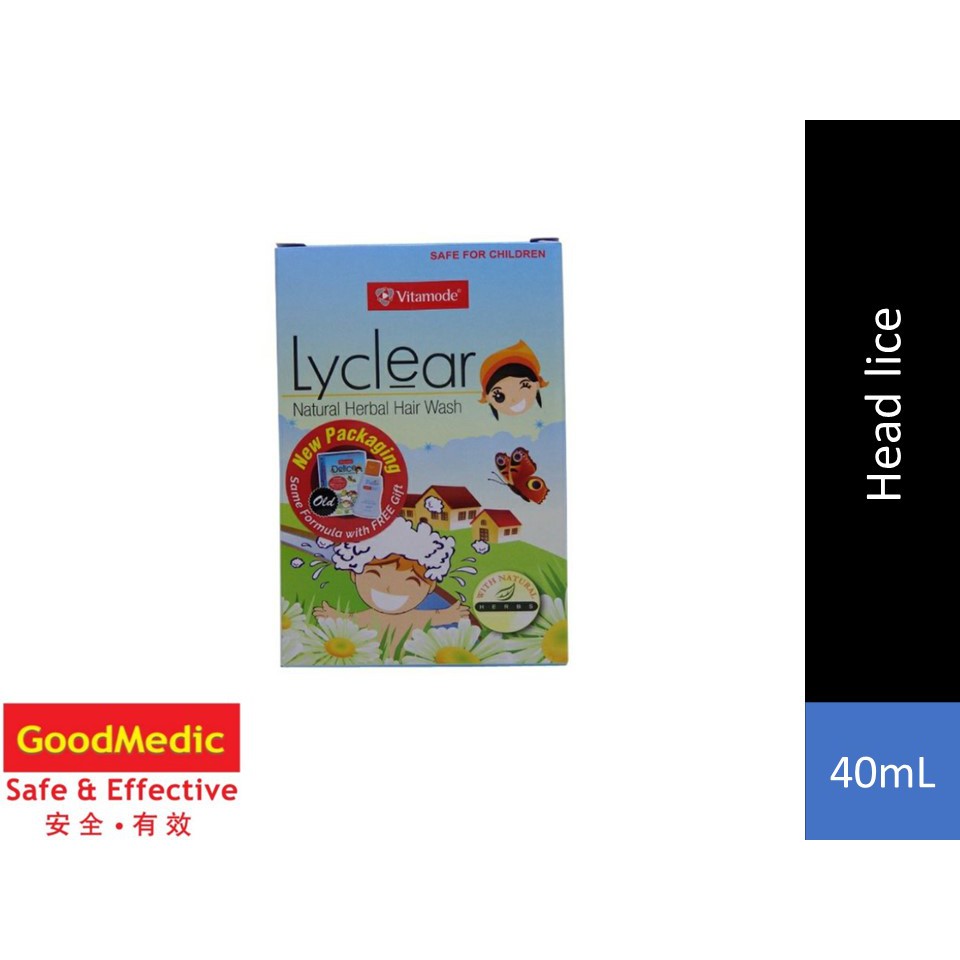 Lyclear Shampoo Kits (Kill Lice Control Nits infestation) (40mL