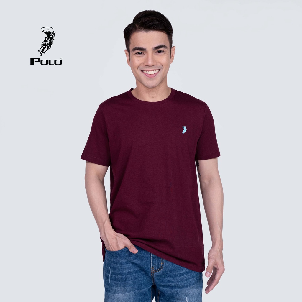Polo Haus Men s Regular Fit Basic T Shirt Shopee Malaysia