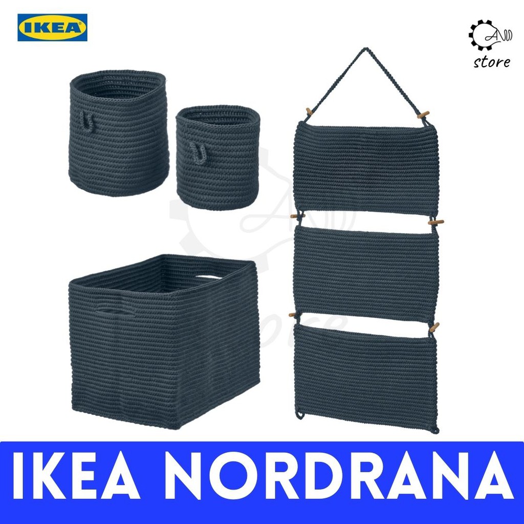 IKEA NORDRANA Basket Hanging Storage Storage Organisation