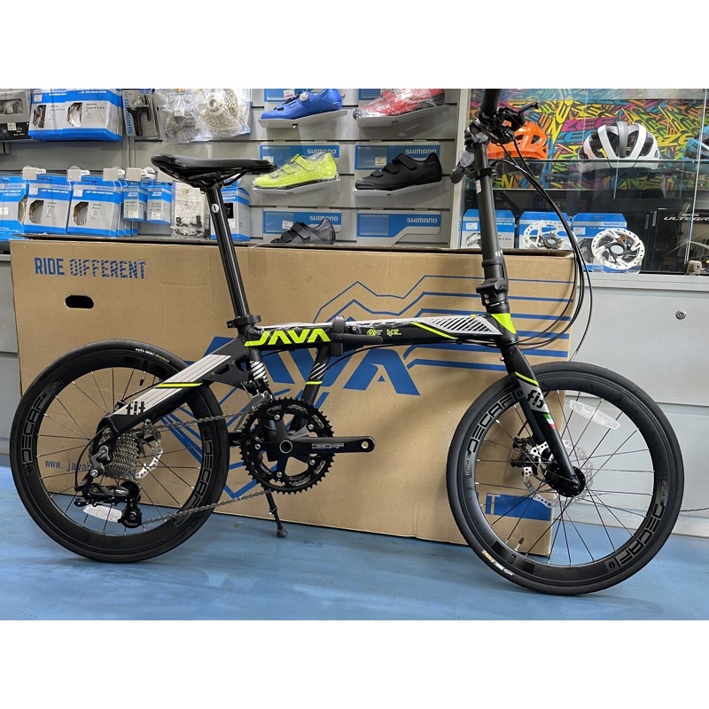 Java Folding Bicycle Java Fit Spec JAVA FIT ALLOY FOLDING BIKE