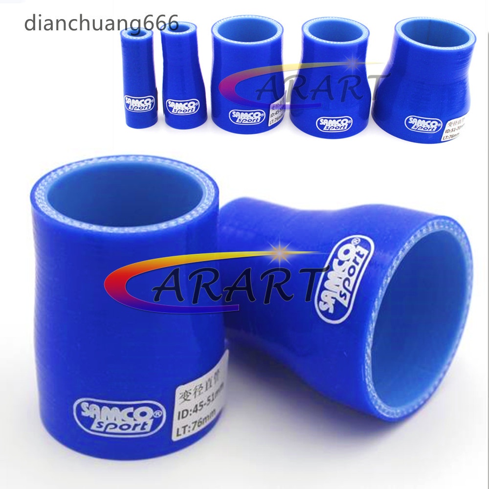 Samo 0 Degree Air Intake Straight Silicone Hose Adapter Reducer ...