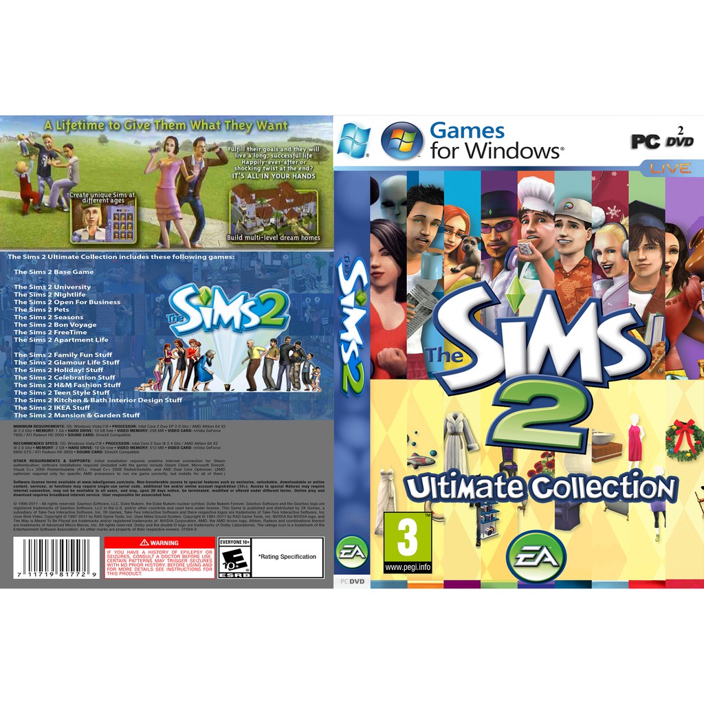 The Sims 2 Ultimate Collection PC GAME [Offline] | Shopee Malaysia