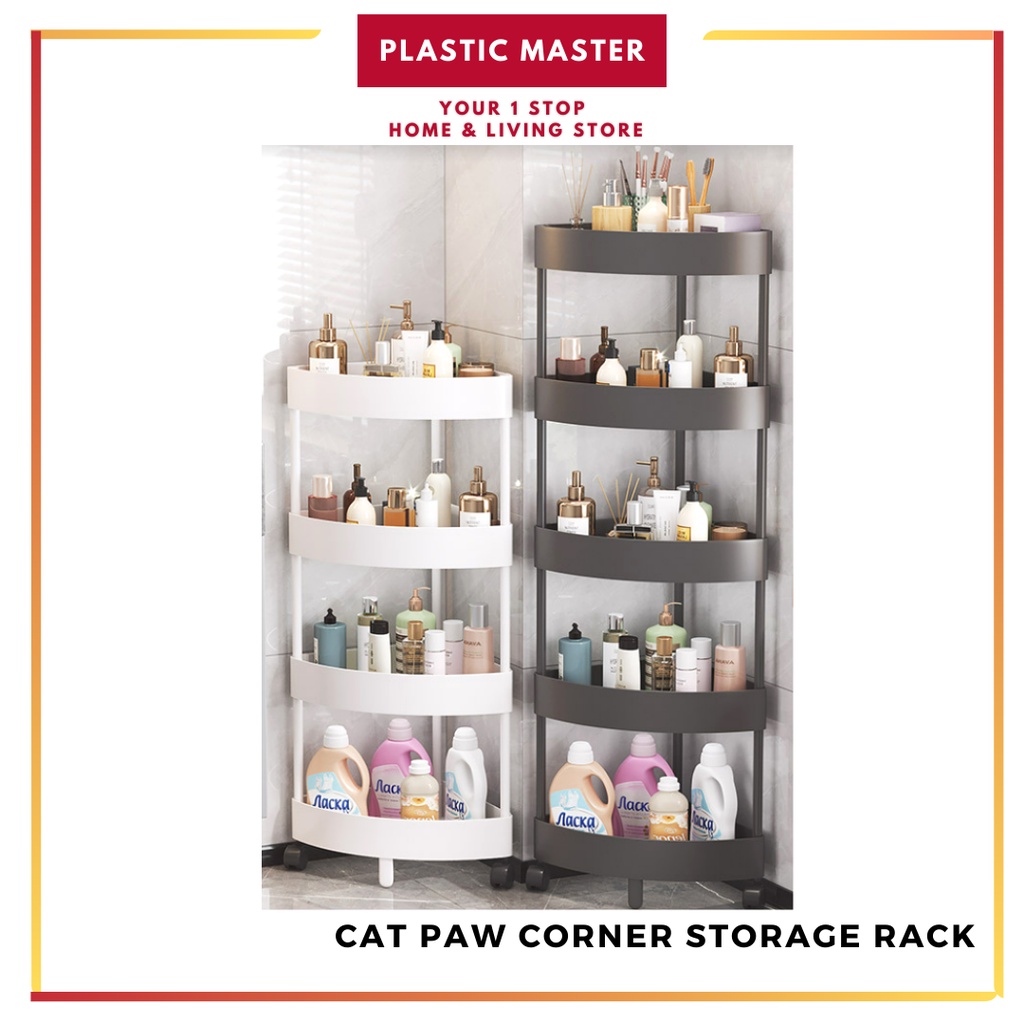Cat Paw Corners Storage Rack Toilet Rack Toilet Floor MultiLayer Punch